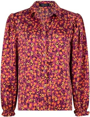 Alyssa Blouse Purple Flower Alyssa Blouse Purple Flower