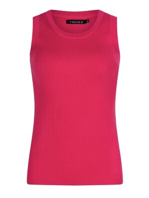 Sarah Knitted Top Fuchsia