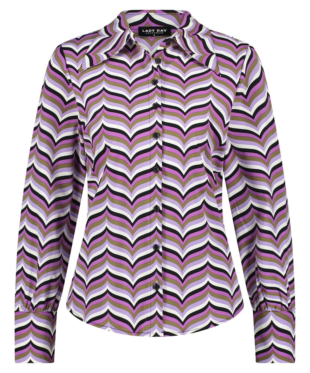 Yara Blouse | Wave Print