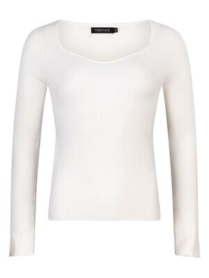Chiara Knitted Top | Offwhite Chiara Knitted Top | Offwhite