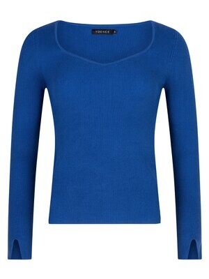Chiara Knit | Cobalt