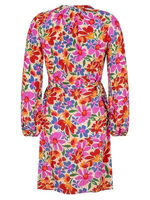 Loa Dress | Purple Blue Flower