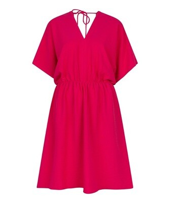 HS24.10216 | Jurk Crinkle | Magenta