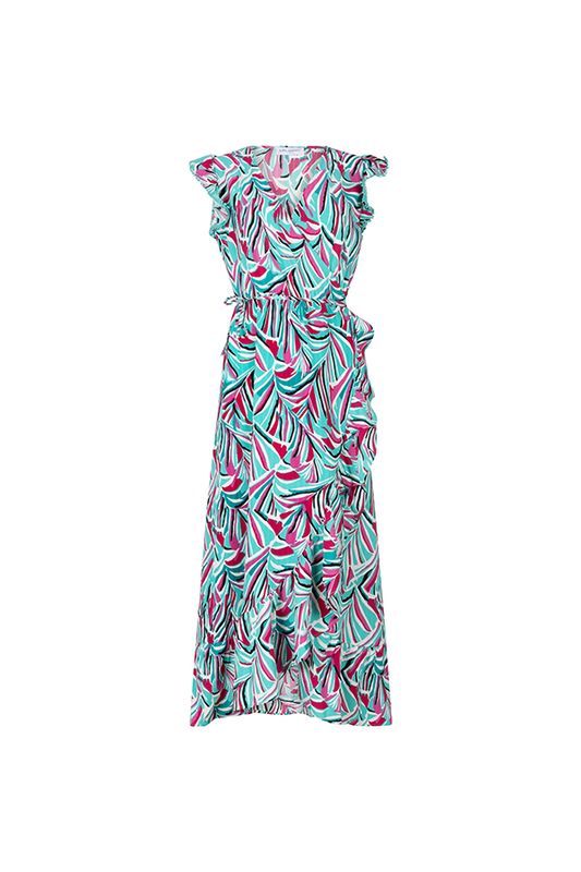 Ariah Dress | Palm Leaves Print | PD24