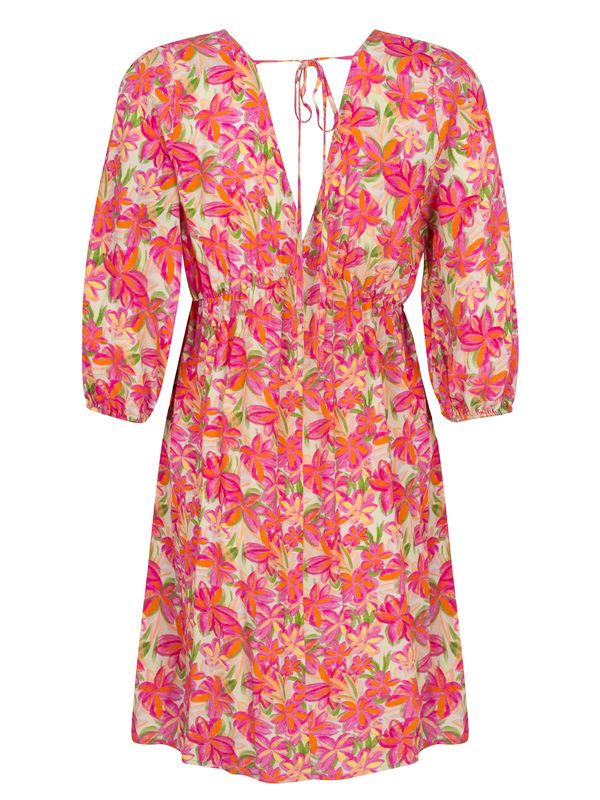 Kyra Dress | Fuchsia Flower