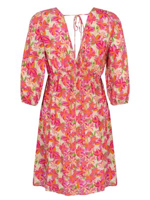 Kyra Dress | Fuchsia Flower