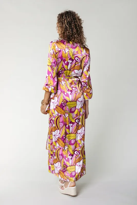 Lela Floral Wrap Dress