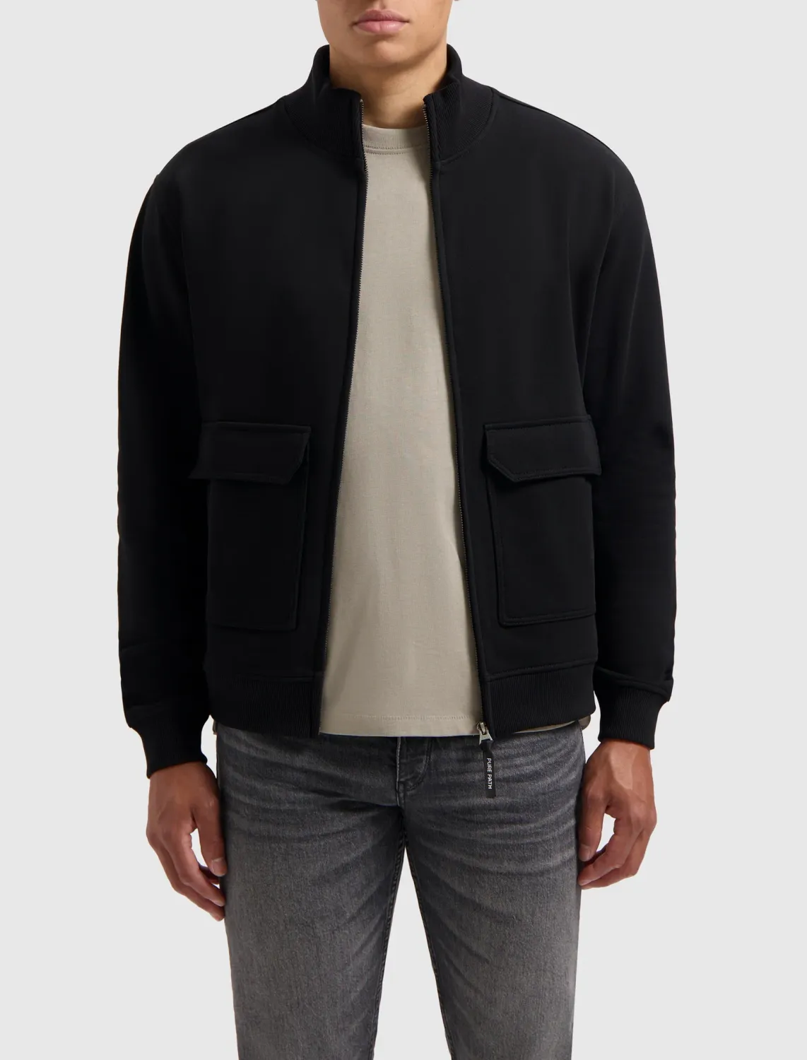 Utility Zip Up Sweat | 24030307