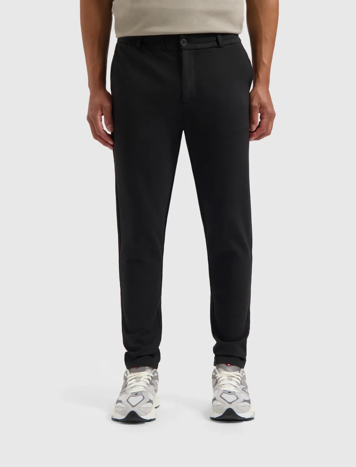 Chino Punta Smart Pants | 24030504 | Zwart
