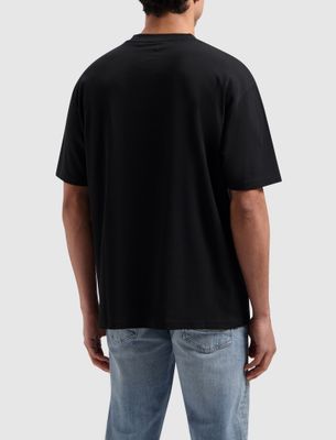 Essential Initial T-Shirt | Zwart | 10113