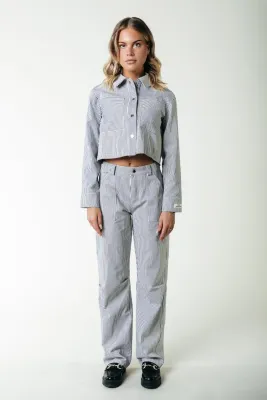 Kensi Striped Worker Pants | WP116823
