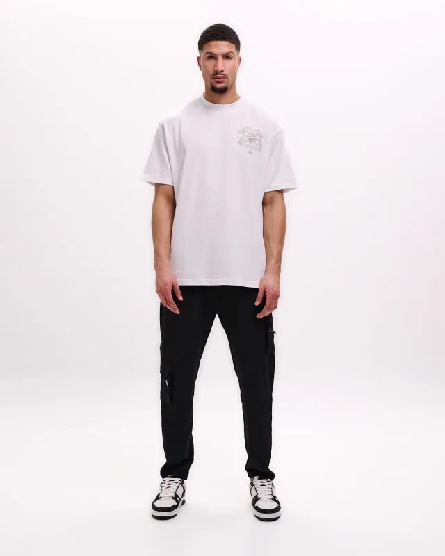 Compass T-Shirt | MM1-SS25-29 | White