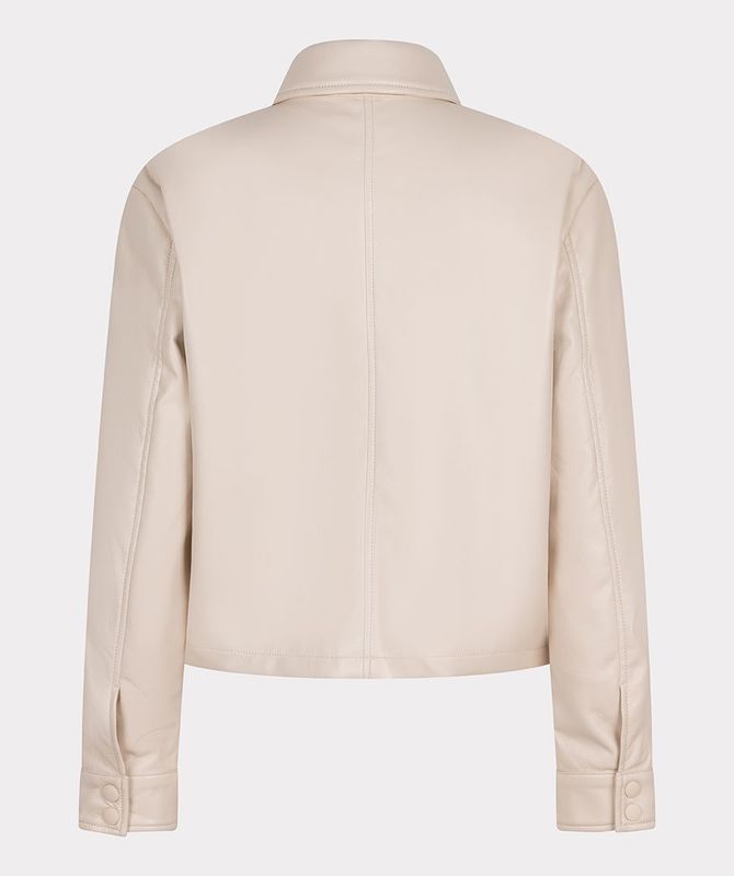 SP25.11001 | Jacket Super Soft Vegan Leather | Sand