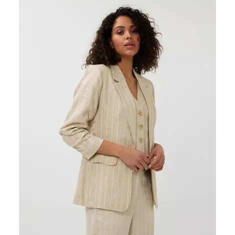 SP25.17005 | Blazer Stripe Linnen
