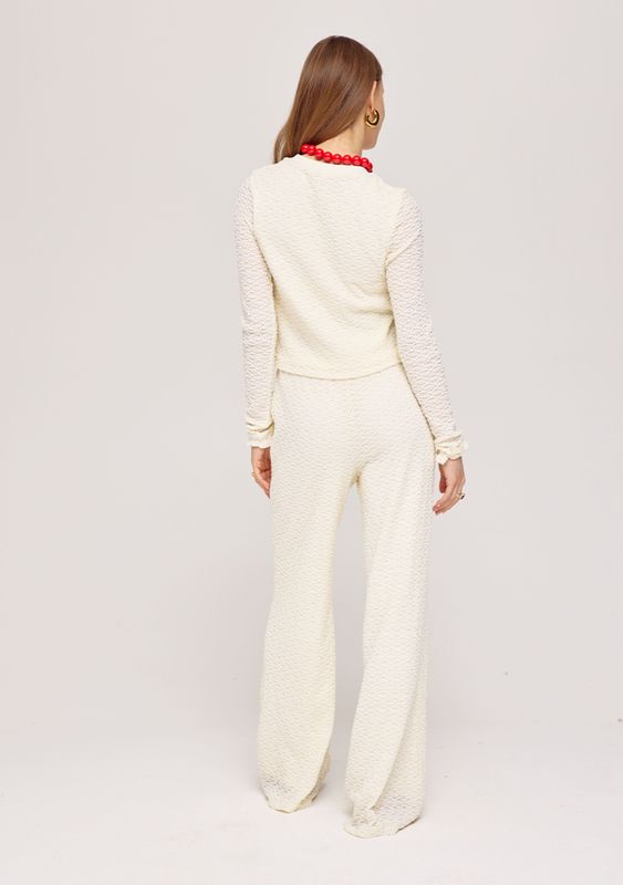 Lora Pants | Ecru