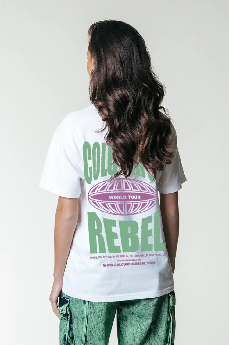 Logo Globe T-Shirt | Standard White