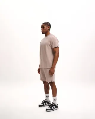 Signature Waffle Short | MM2-SS25-34 | Taupe