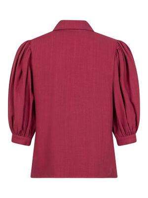 Heidi Blouse | Wine Red | HSS2553