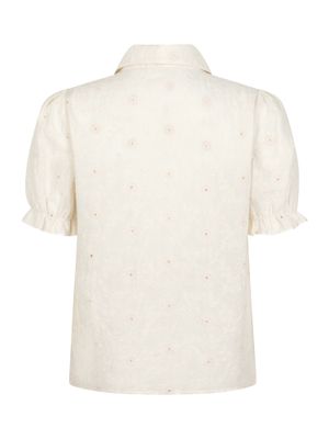 Alexa Blouse | Ecru | HSS2556