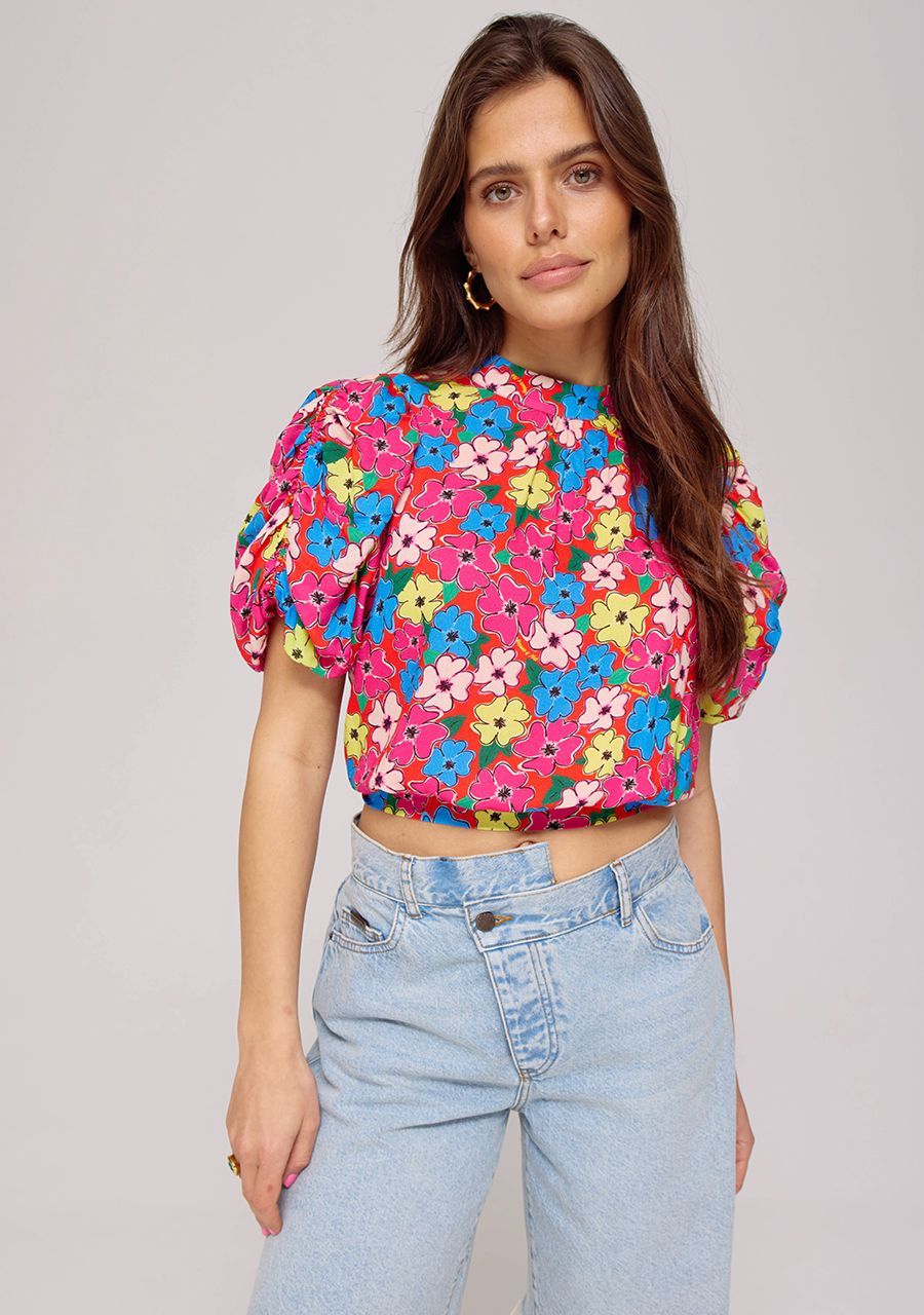 Macey Top | Floral Mix