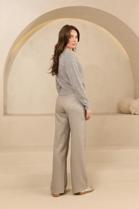 Lily Cardigan | QI201.1 | Grey