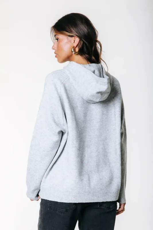 Knit Hoodie Rebel | Light Grey | WH117115