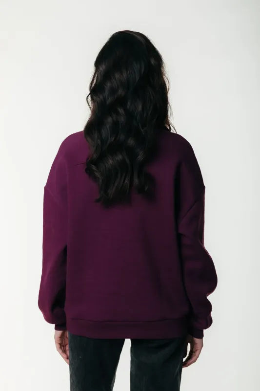 Rebel Patch High Neck Sweat | WS417189