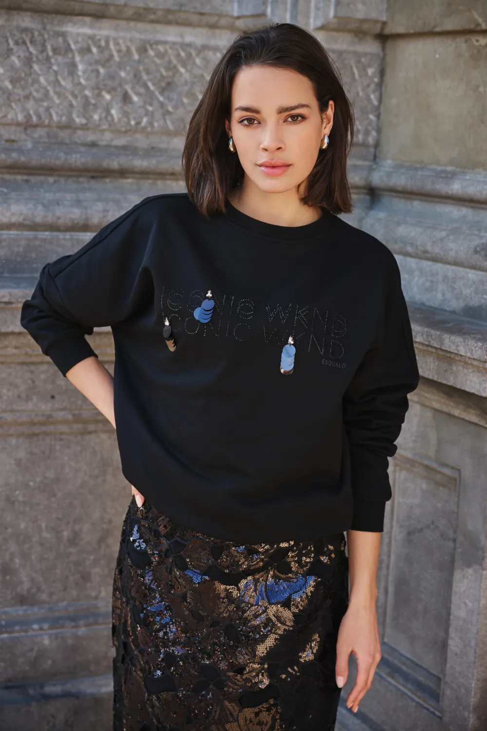 W25.05718 | Sweater Iconic Weekend | Black