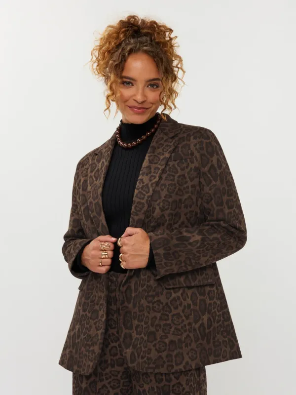 Cynthia Blazer | Leopard | WS2518 Cynthia Blazer | Leopard | WS2518