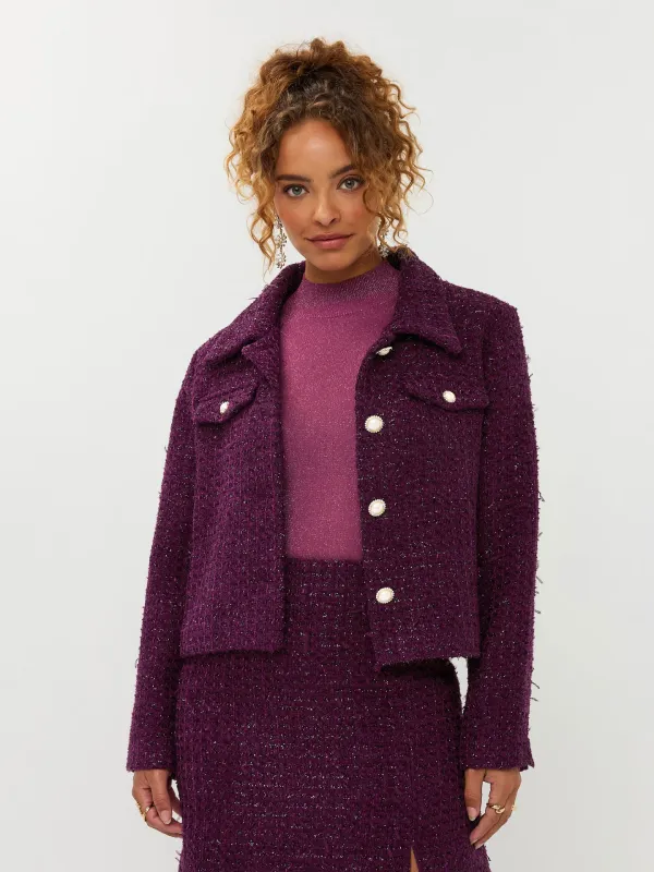 Wiske Jacket | Aubergine | WS2533