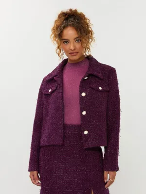 Wiske Jacket | Aubergine | WS2533