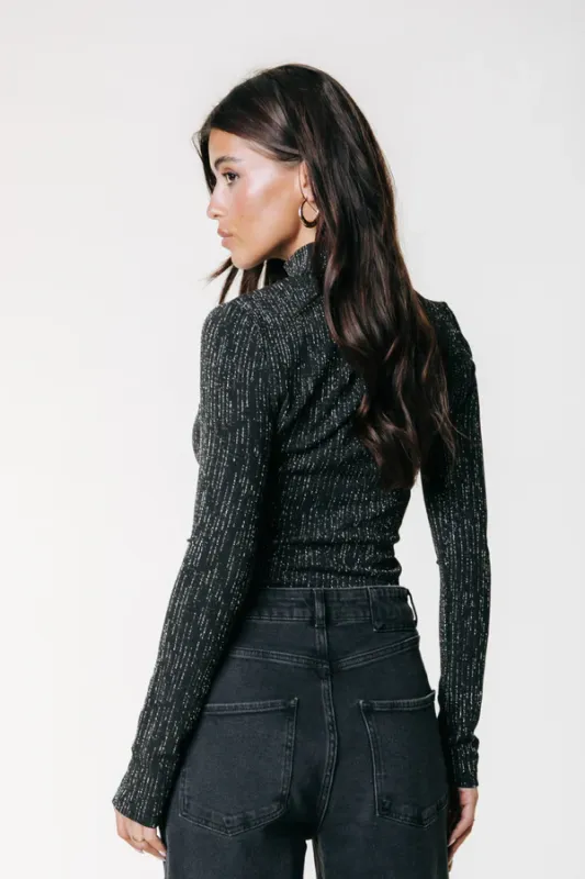 Jewel Lurex Structure Top | WT217231