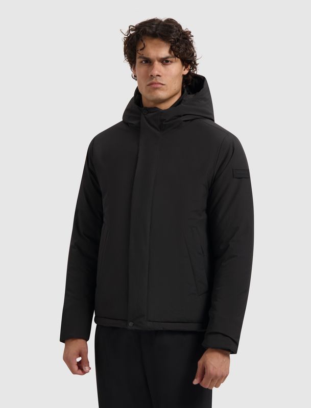 25030409 | Active Flex Short Parka Jacket | Black