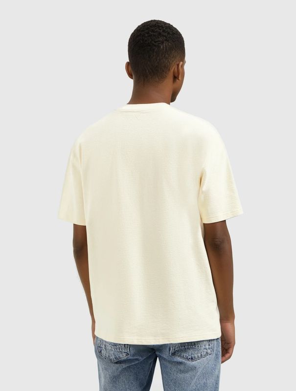 25030118 | Structure Pocket T-Shirt | Ecru