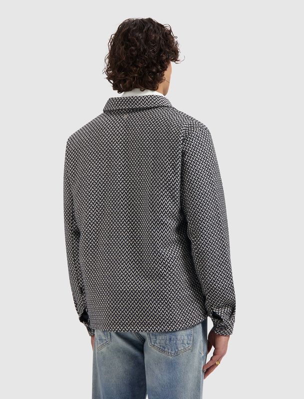 26010201 | Pure Path | Overshirt Two Colored Weave