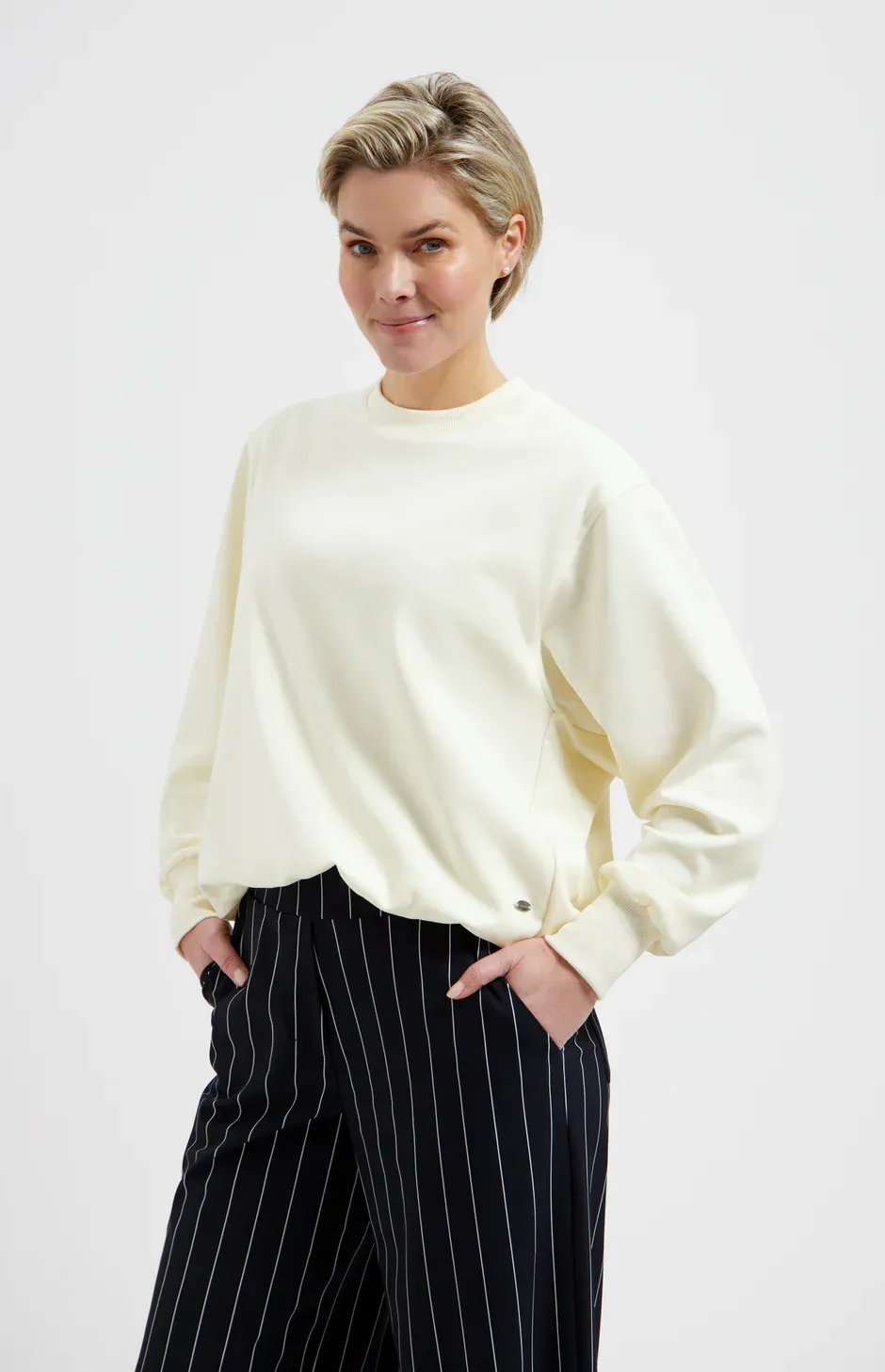 Sue Sweater | Cream | L25.301.3043