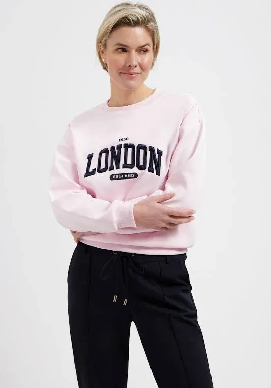 London Sweater | Sweet Pink | L25.301.3044