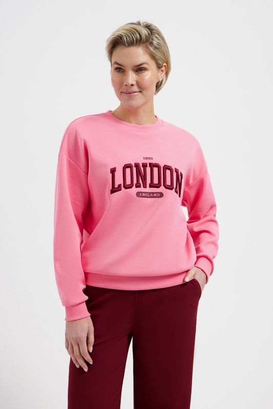London Sweater | Bubblegum | L25.301.3044