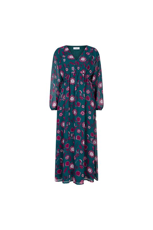 Caela Dress | RB24 | Silver Flower