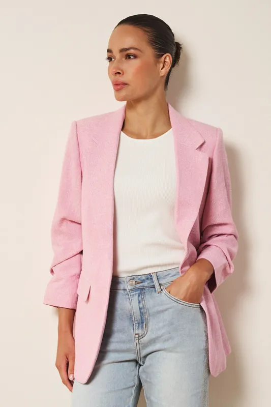 SP26.10045 | Blazer Linnen Look | Rose