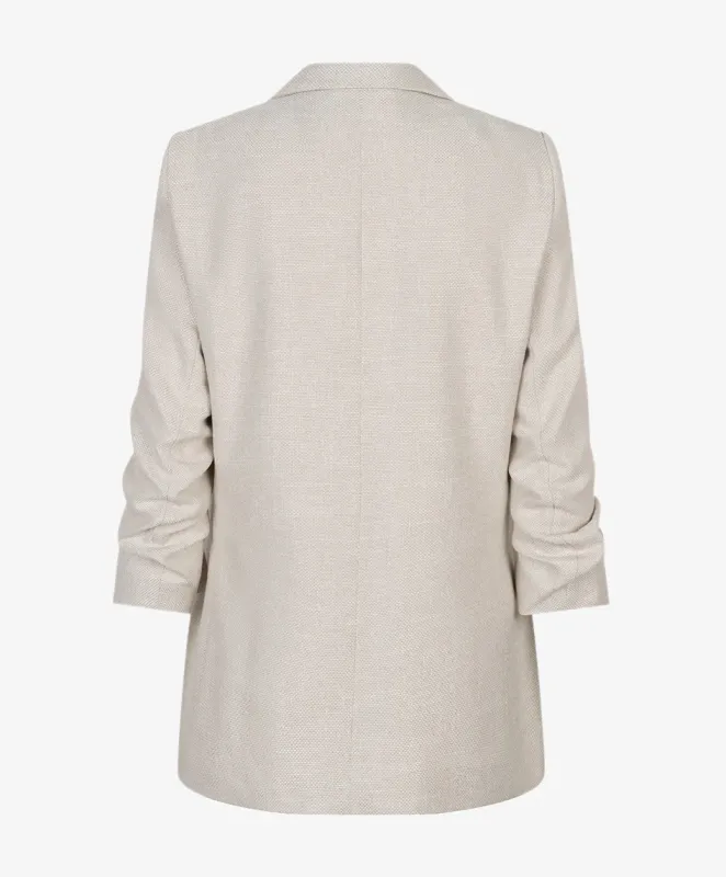 SP26.10045 | Blazer Linnen Look | Light Sand