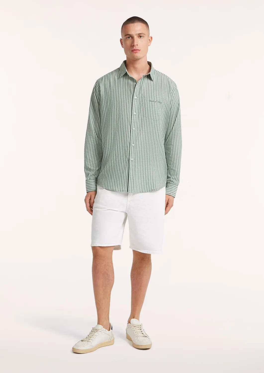 Caden Shirt | Cypress Green