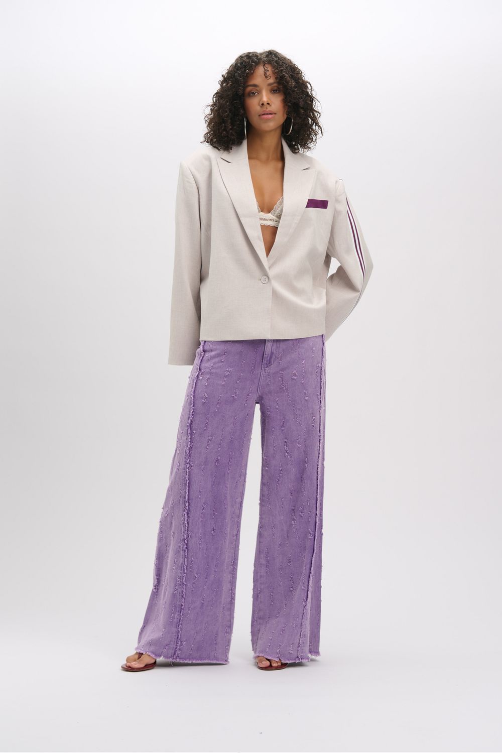 Dain Denim Pants | R2602170894 | Purple