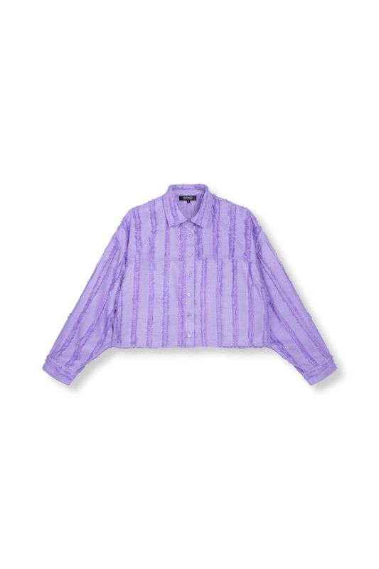 Saden | oversized cropped blouse | R2602956912
