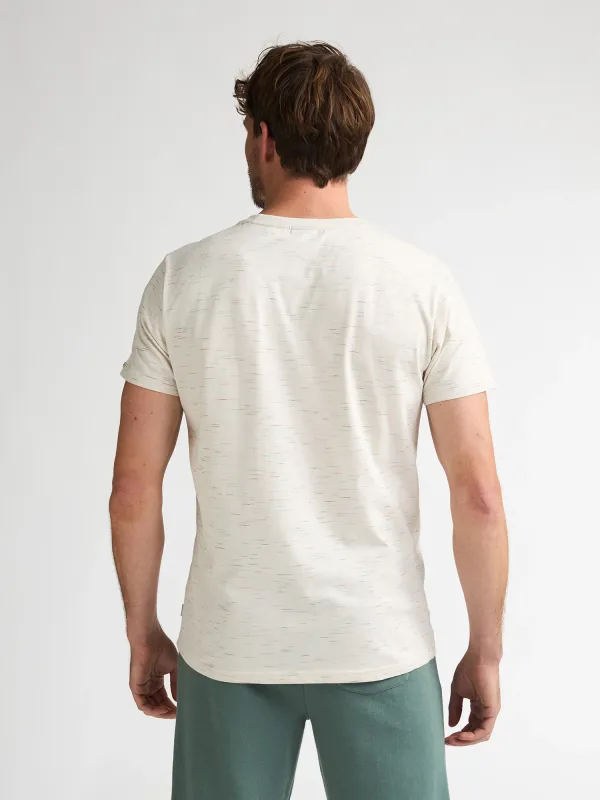 M-1060-TSR641 | Seashell | Logo t-shirt Acero