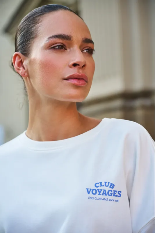 SP26.05019 | Sweater Cities | Offwhite/Blue