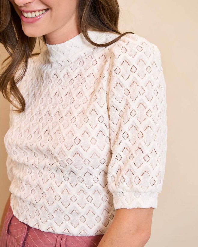 Mire Top | RA05 | Ecru