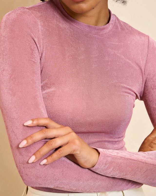 Arlina Top | RA04 | Mauve Pink