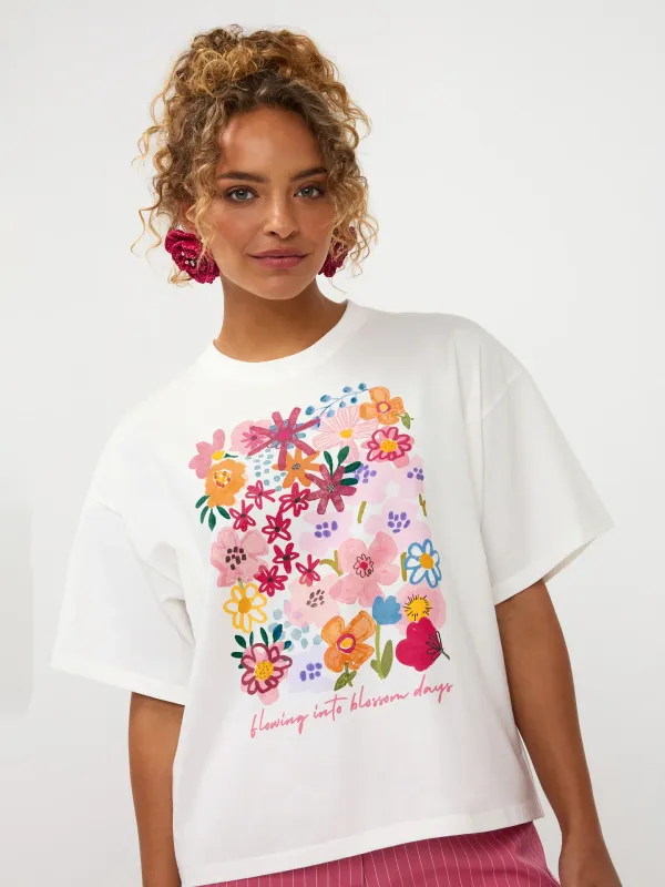 Blossom Days T-Shirt | Offwhite | SS2627