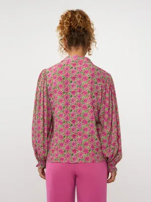 Alyssa Blouse | Pink Flower | SS2635
